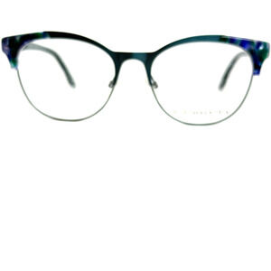 BCBGMAXAZRIA Wiley Teal Eyeglasses Frames 50-17-135mm B34mm H20791